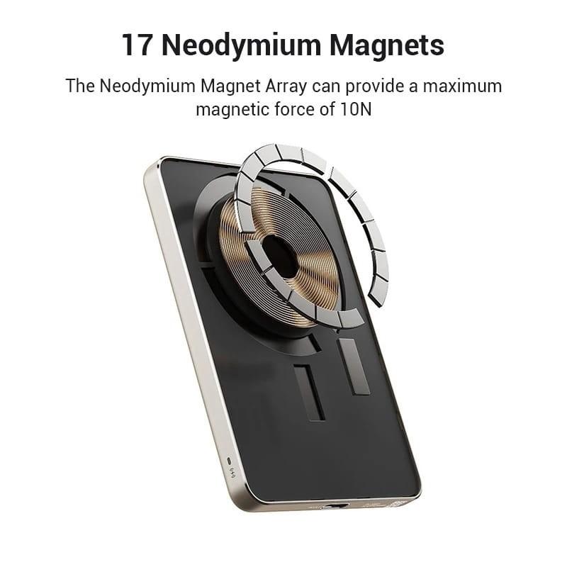 Xiaomi Super Slim Magnetic Power Bank 5000 mAh 22,5W Violeta - potencia de carga