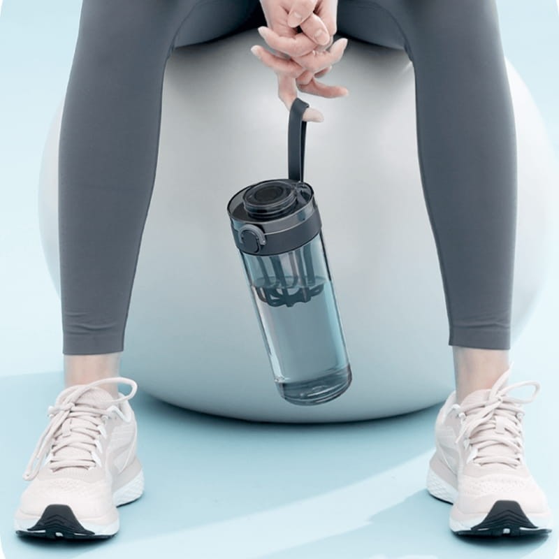 Xiaomi Tritan Water Bottle Blanco - uso deportivo