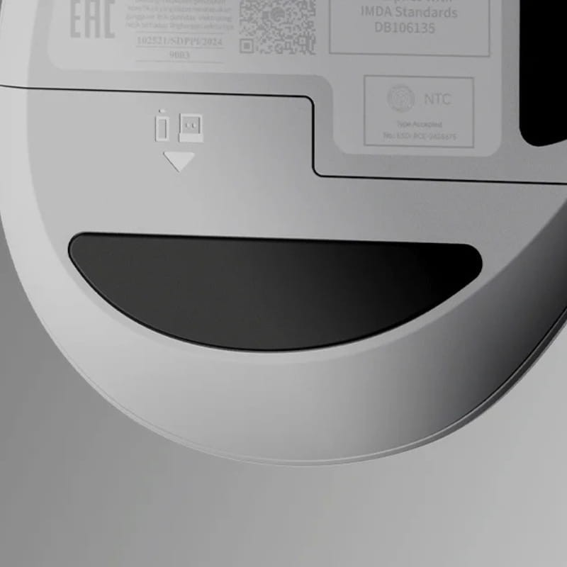 Rato sem fios Xiaomi Wireless Mouse Comfort Edition Preto - 1200 DPI - vista traseira