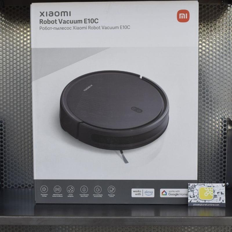 foto real de la caja de la Aspiradora Robot Xiaomi Robot Vacuum E10C Negro
