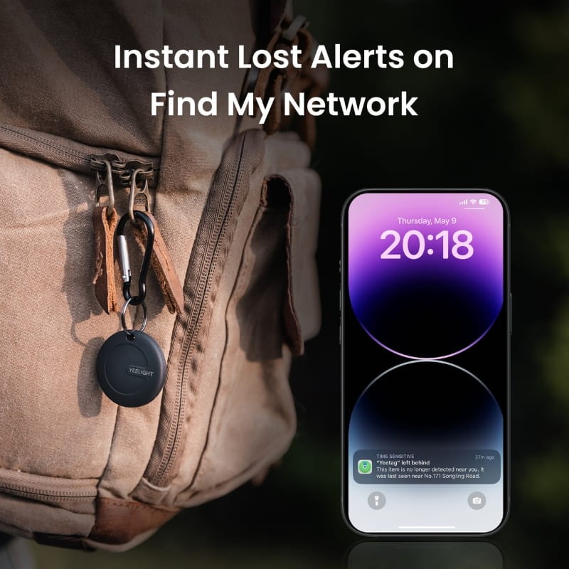 Yeelight Yeetag - Dispositif de localisation - notifications mobiles