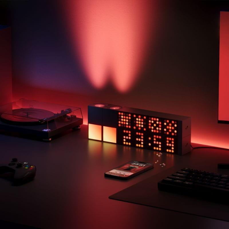 Éclairage avec la Lampe intelligente Yeelight Cube Panel