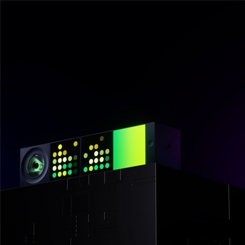 Détail de la Lampe intelligente Yeelight Cube Panel