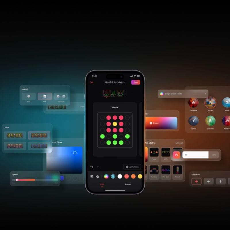 Control APP de la Lámpara inteligente Yeelight Cube Spot