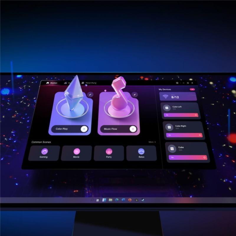 Personnalisation de la Lampe intelligente Yeelight Cube Spot Extension