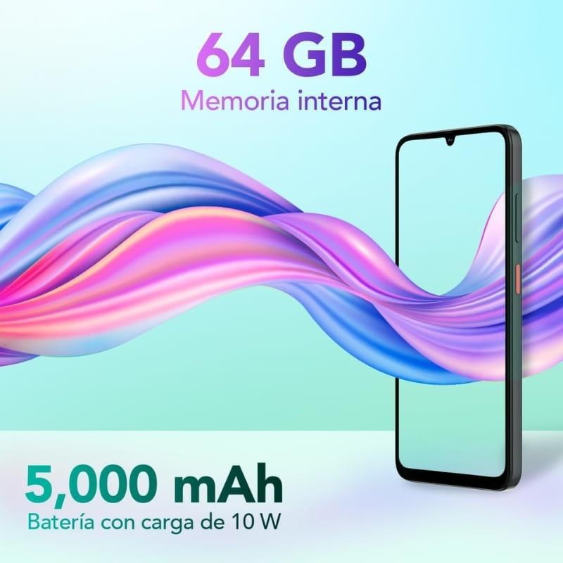 ZTE Blade A35 4Go/64Go Vert - capacité de la batterie et mémoire