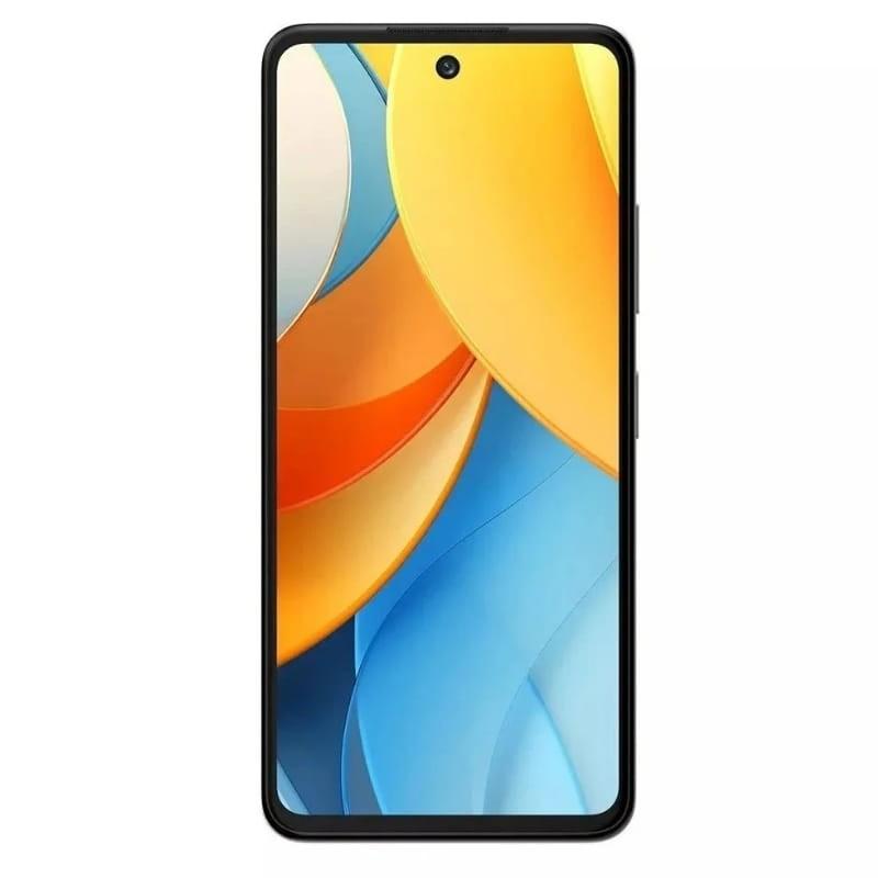 ZTE Blade V60 Vita 4GB/254GB Azul com tela ampla sem bordas, furo central para câmera frontal e moldura preta fina, cores vibrantes no display