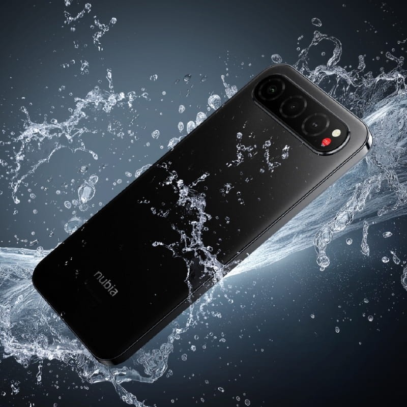 ZTE Nubia Air 5G 8GB/256GB Negro - resistencia al agua