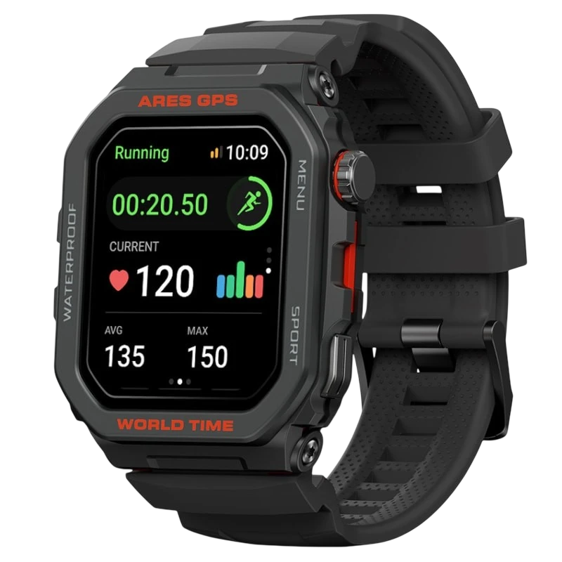 Zeblaze Ares GPS Preto - Relógio inteligente