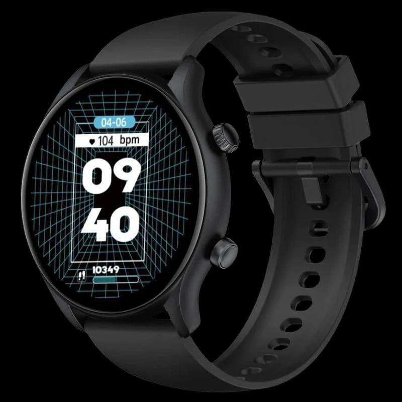 Zeblaze Btalk 3 Plus Preto - Relógio inteligente com chamadas de Voz, Monitorização de Saúde 24h e mais de 100 Modos de treino