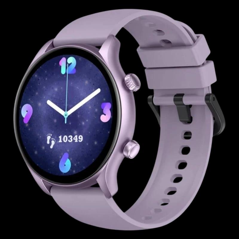 Zeblaze Btalk 3 Plus Violeta - Relógio inteligente com chamadas de Voz, Monitorização de Saúde 24h e mais de 100 Modos de treino