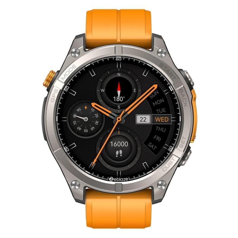 Zeblaze Stratos 4 Orange - vue de face