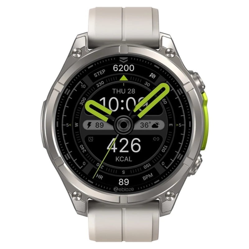 Zeblaze Vibe 8 Bege - vista frontal