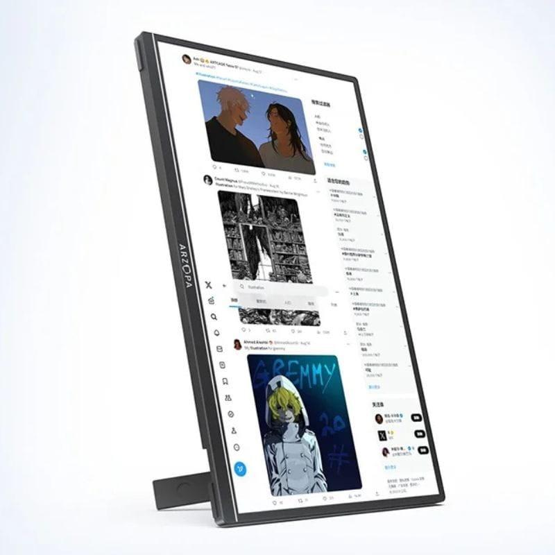 Arzopa A1S 14 FHD - Moniteur d'image vertical portable
