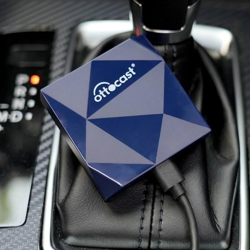 Ottocast A2AIR Azul - Adaptador Inalámbrico Android Auto imagen real