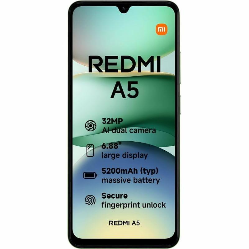 Xiaomi Redmi A5 4 Go/128 Go Vert image de l'écran