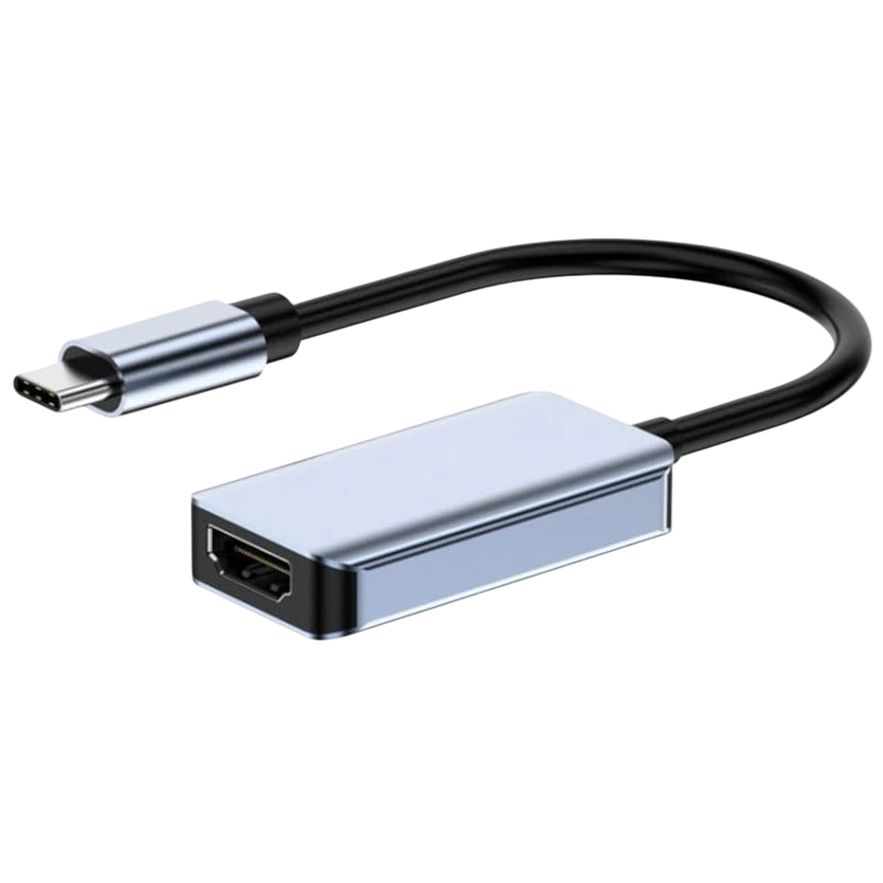 Adaptador BYL-2006A USB-C/HDMI Plata
