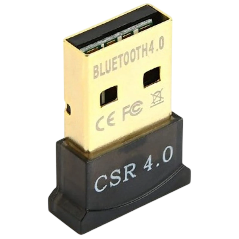 Adaptador bluetooth USB Gembird - Distancia Máxima 50 m - Bluetooth 4.0 - Alta Velocidad de Transferencia - Recepor USB con Bluetooth 4.0
