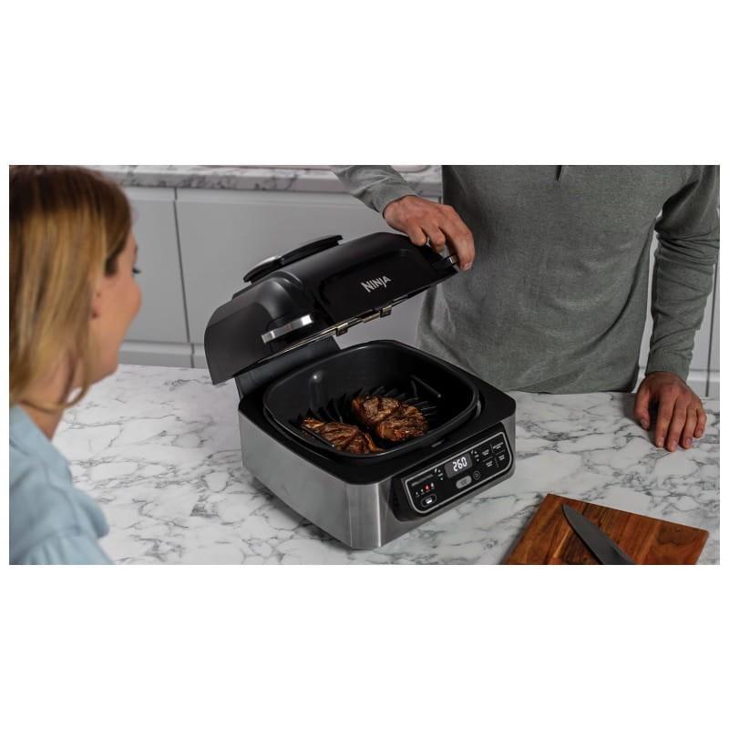 Ninja AG301 1760W 5.7L Preto - Fritadeira de ar quente com grelhador de carne