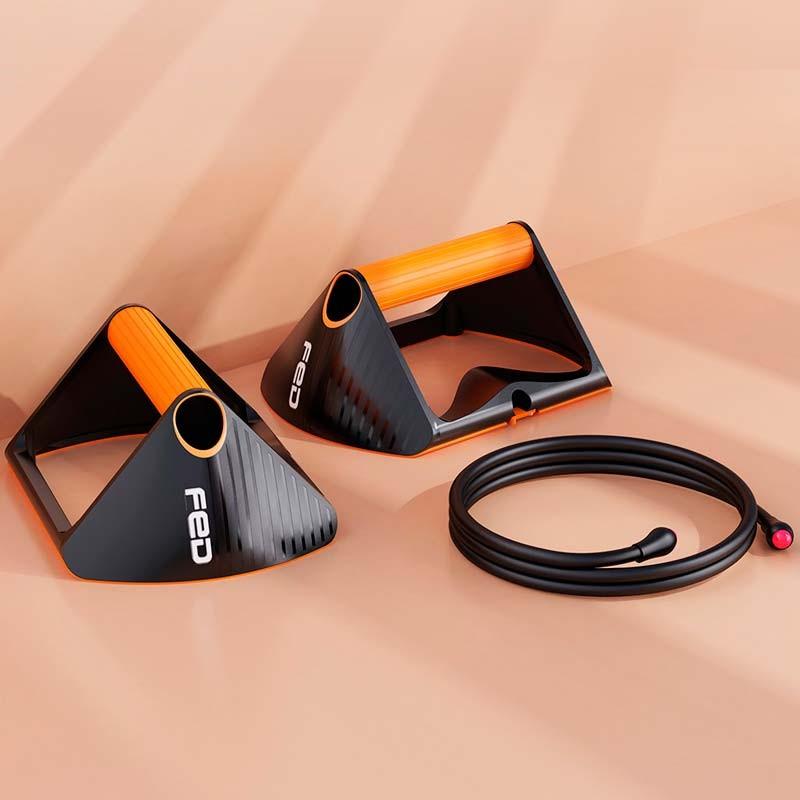 Xiaomi FED-XM0109, agarraderas para flexiones + banda elástica 