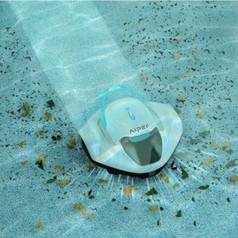Adaptable Aiper Seagull 800 M3 Blanco – Limpiafondos para piscina inalámbrico