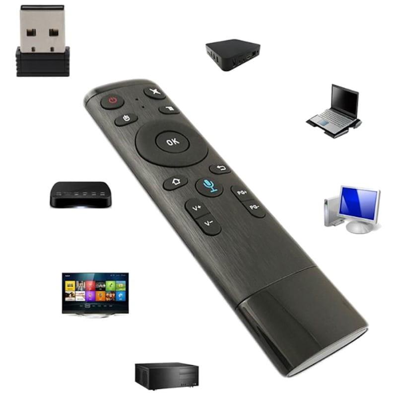 Air Mouse Q5 G Gyro Voz - Adaptable