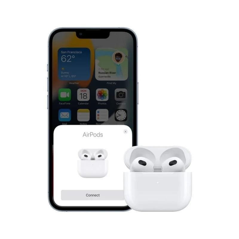Apple AirPods 3rd Generation Bluetooth 5.0 IPX4 White - Ecouteurs sans fil avec image in-app