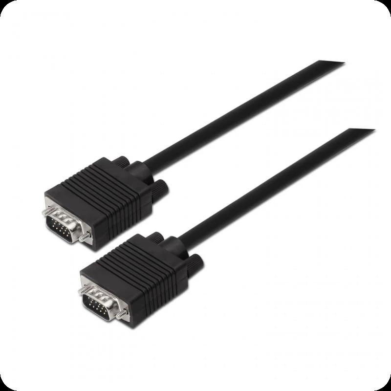 AISENS A113-0068 VGA - VGA (D-Sub) Negro - Cable