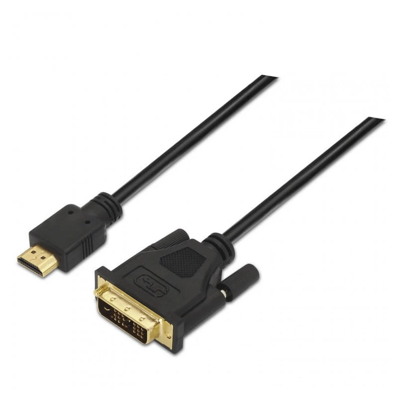 AISENS A117-0090 /HDMI - DVI 18+1 Negro - Adaptador