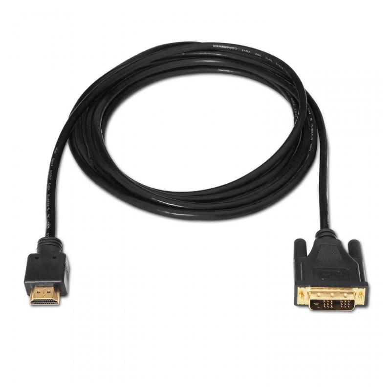 AISENS A117-0090 /HDMI - DVI 18+1 Negro - Adaptador imagen frontal