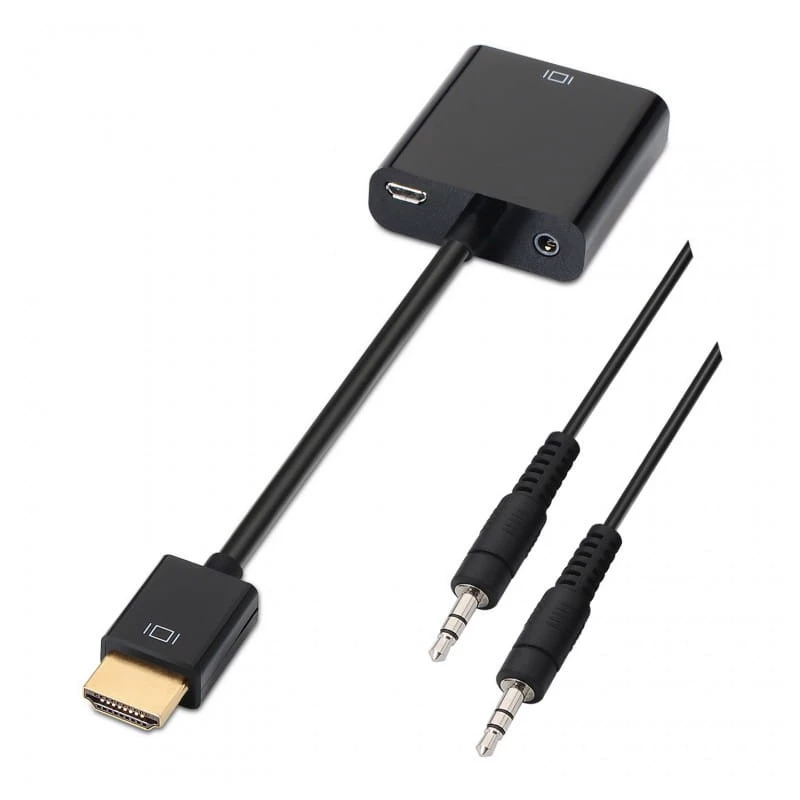 AISENS A122-0126 /HDMI - SVGA  Negro - Adaptador