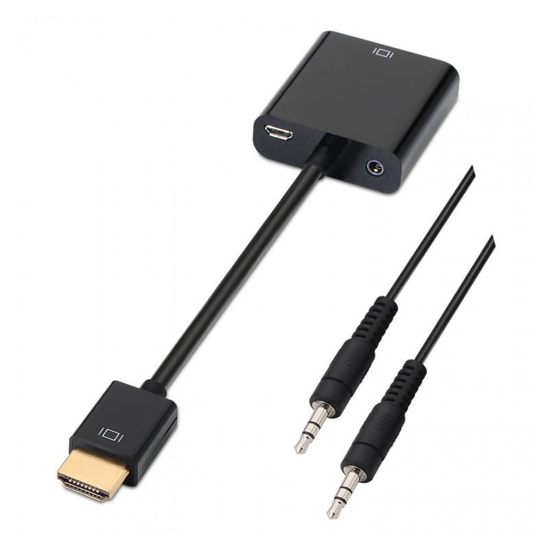 AISENS A122-0126 /HDMI - SVGA  Negro - Adaptador imagen delantera