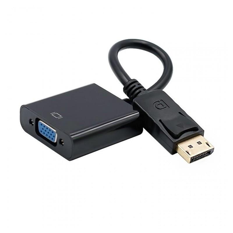 AISENS A125-0367 Display Port - SVGA Black - Adaptateur d'image frontal