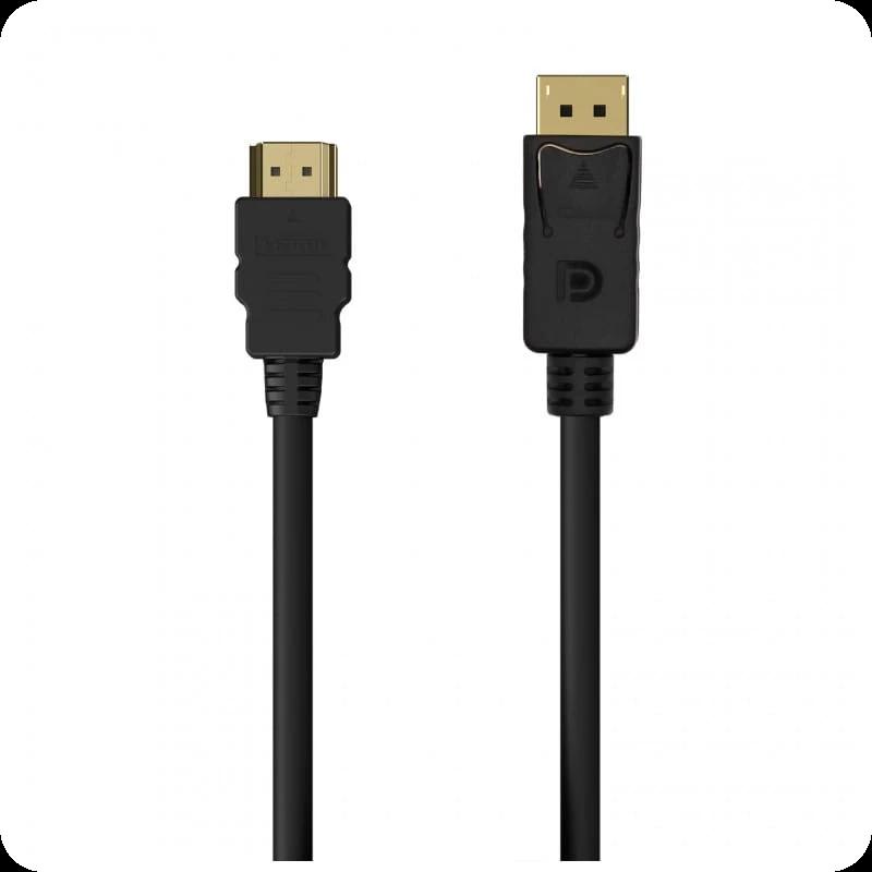 AISENS A125-0551 DisplayPort A HDMI 1.5 Metros  Negro - Cable