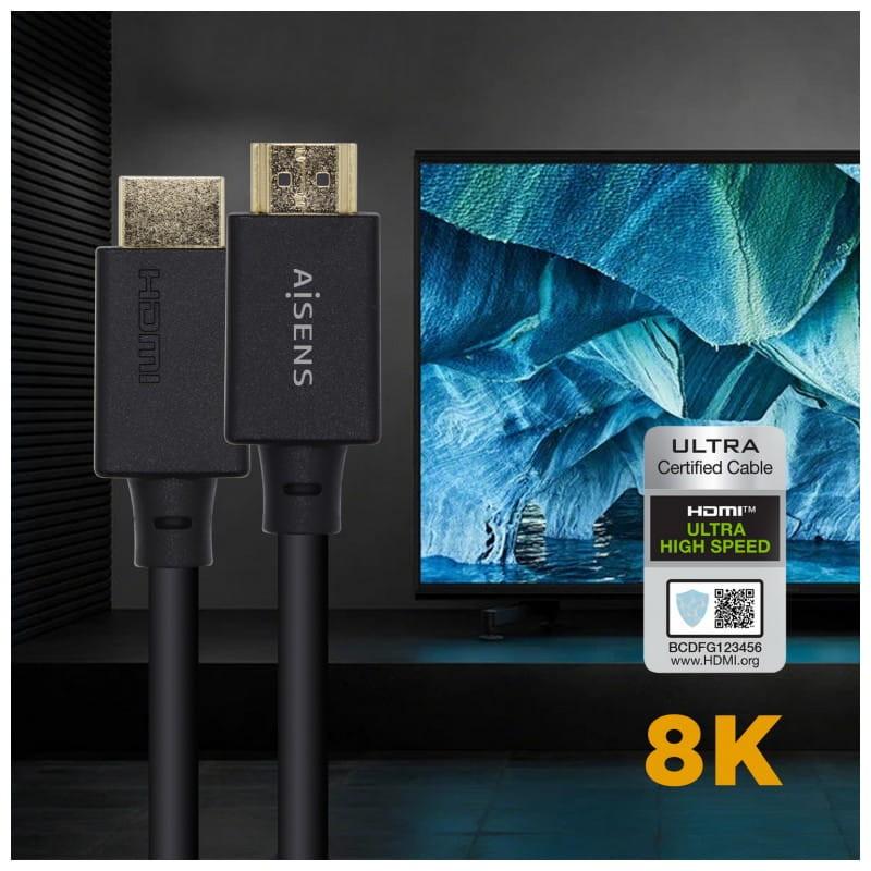 AISENS A150-0423 V2.1 / 2.0 metros  Negro- Cable HDMI imagen real