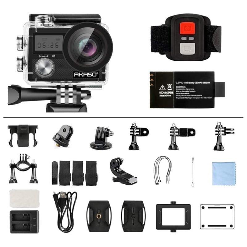 Cámara Deportiva Akaso Brave 4 - Contenido