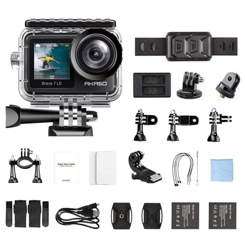 Cámara Deportiva Akaso Brave 7LE - Contenido