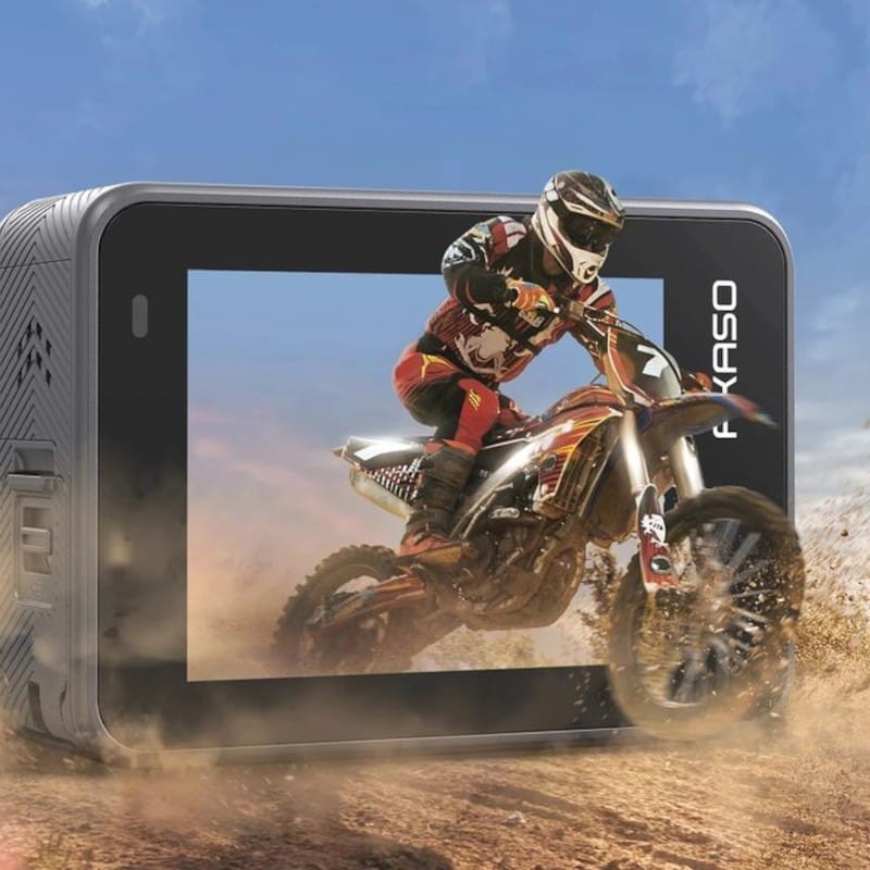 Cámara Deportiva Akaso Brave 8 - Pantalla