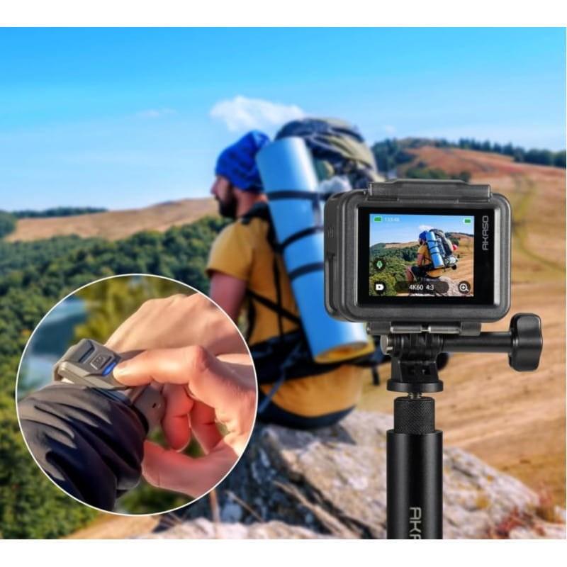 Détail des images en 4K de la Caméra Sportive Akaso Brave 8 lite 20MP 4K Wifi