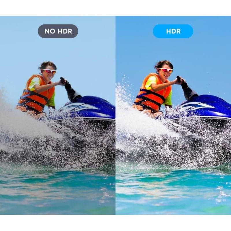 Détail du HDR de la Caméra Sportive Akaso Brave 8 lite 20MP 4K Wifi