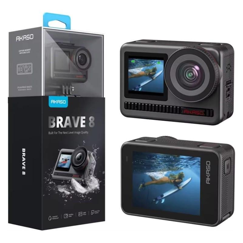 Vue multiple de la Caméra Sportive Akaso Brave 8 lite 20MP 4K Wifi