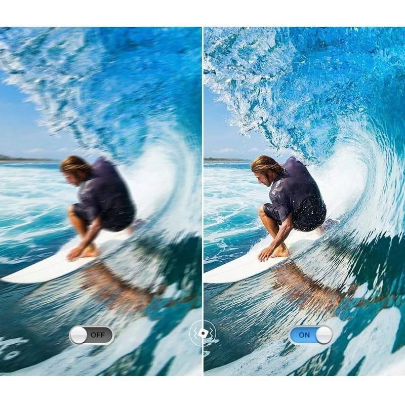 Caméra sport Akaso V50X - Stabilisation