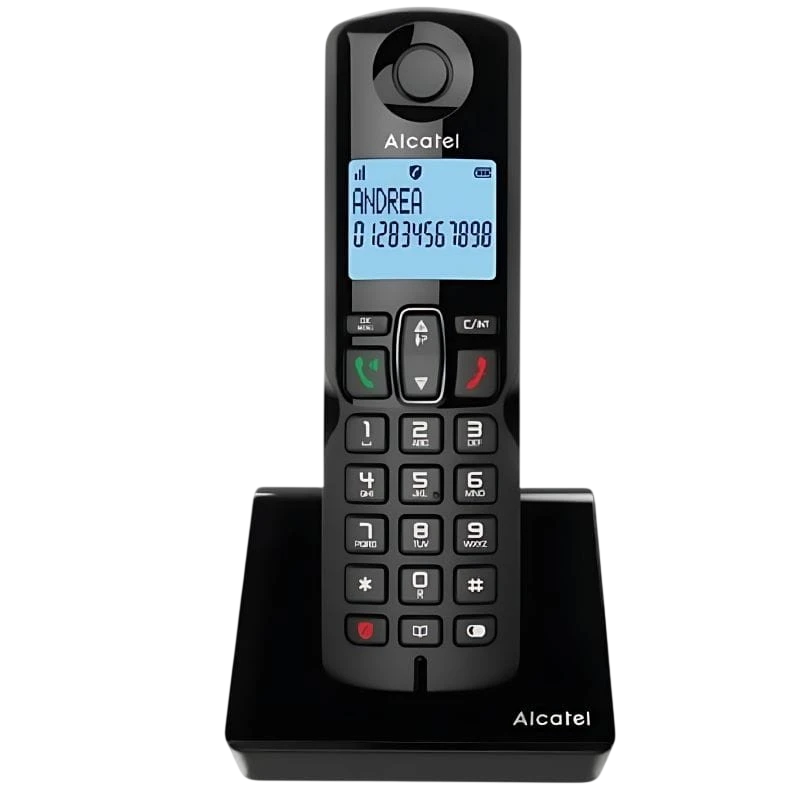 Alcatel S280 EWE Negro - Teléfono DECT