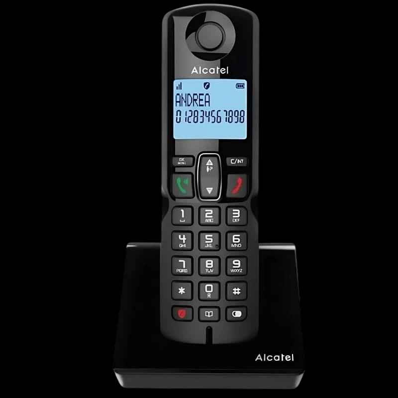 Alcatel S280 EWE Negro - Teléfono DECT