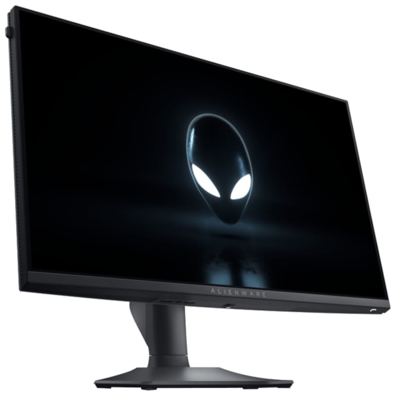 Alienware AW2523HF 24.5 FullHD IPS 360Hz FreeSync Premium Negro - Monitor Gaming Vista frontal lado derecho