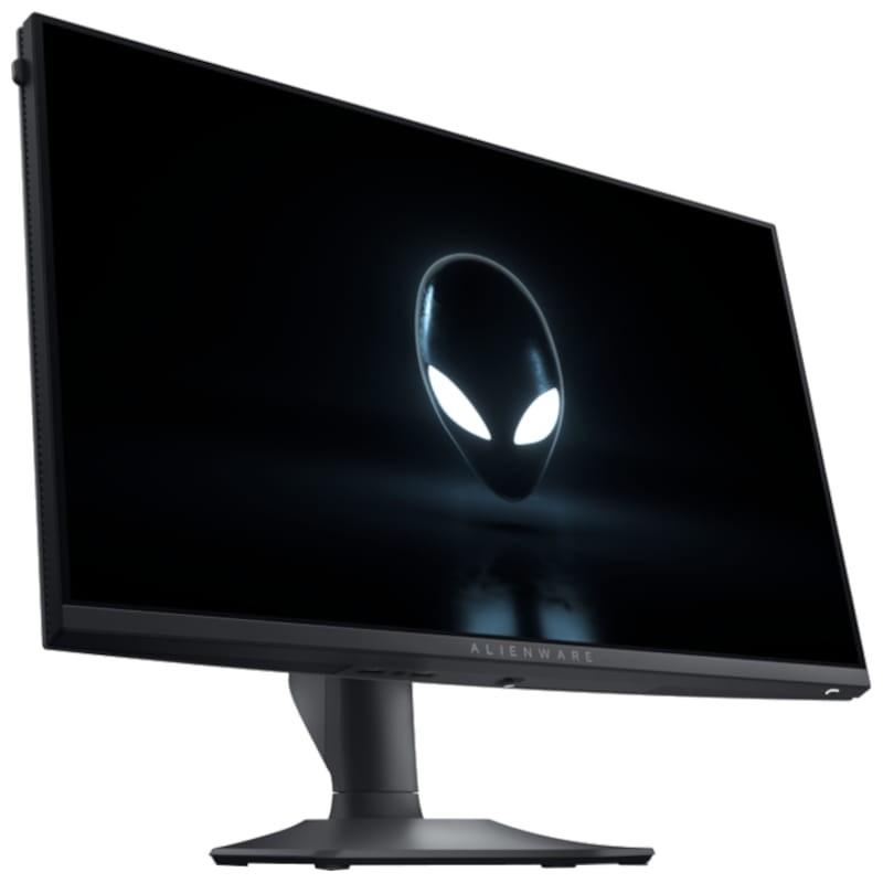Alienware AW2523HF 24.5 FullHD IPS 360Hz FreeSync Premium Negro - Monitor Gaming Vista frontal lado derecho