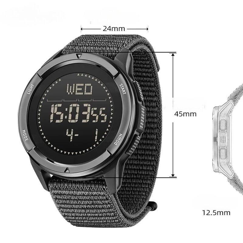 North Edge ALPS Black - Horloge Digitale Mesure