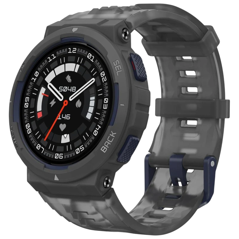 Amazfit Active Edge Gris - Reloj inteligente con GPS