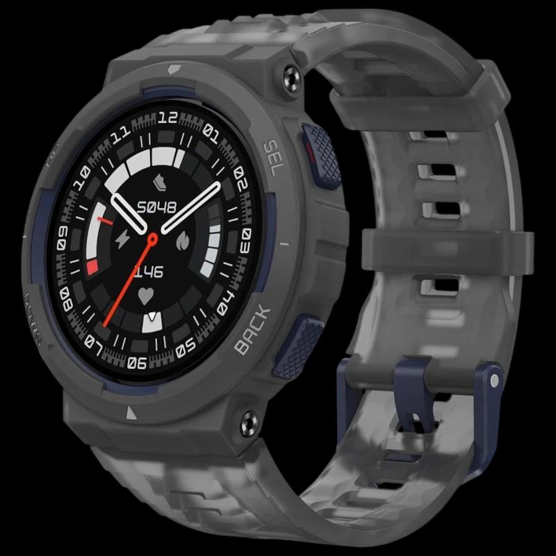 Amazfit Active Edge Gris - Reloj inteligente con GPS