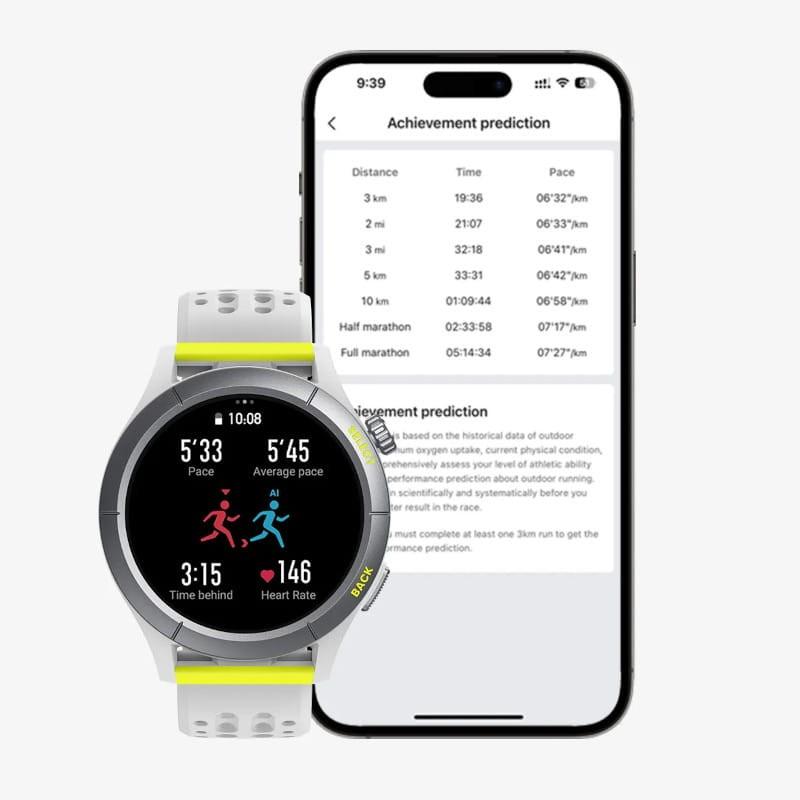 APP do Amazfit Cheetah Cinzento - Relógio inteligente